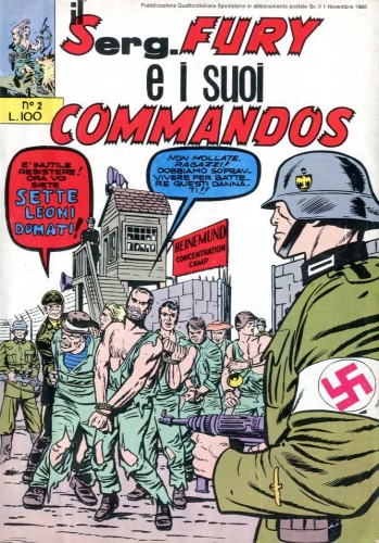 Il Serg. Fury e i suoi Commandos # 2