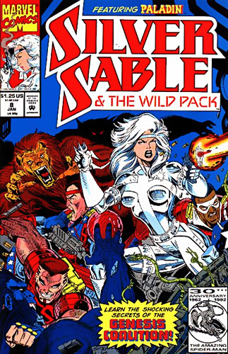 Silver Sable and the Wild Pack # 8