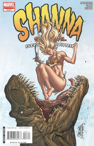 Shanna The She-Devil: Survival of The Fittest # 3