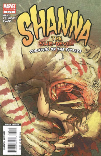 Shanna The She-Devil: Survival of The Fittest # 4