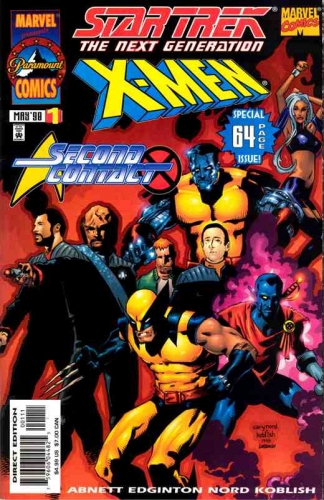 Star Trek: The Next Generation/X-Men: Second Contact # 1