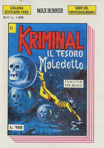 Collana Scotland Yard - Kriminal # 11