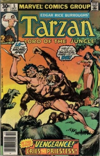 Tarzan (Marvel) # 5