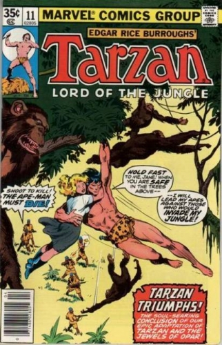 Tarzan (Marvel) # 11