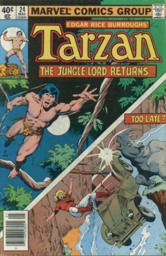 Tarzan (Marvel) # 24