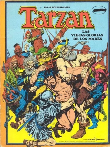 Tarzan: Las viejas glorias de los mares # 1
