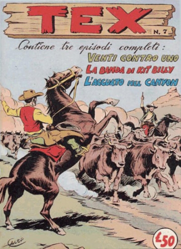 Tex quindicinale Albo d'oro - Prima serie # 7