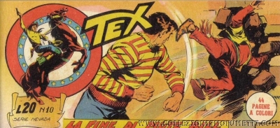Tex strisce - Serie XVI Nevada # 10