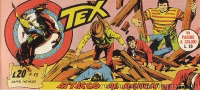 Tex strisce - Serie XVI Nevada # 13