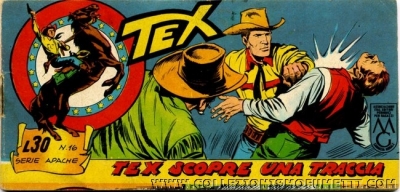 Tex strisce - Serie XXX Apache # 16