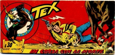 Tex strisce - Serie XXX Apache # 21
