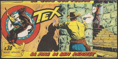 Tex strisce - Serie XXX Apache # 23