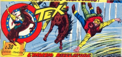 Tex strisce - Serie XXXII Osages # 7