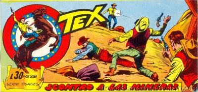 Tex strisce - Serie XXXII Osages # 28