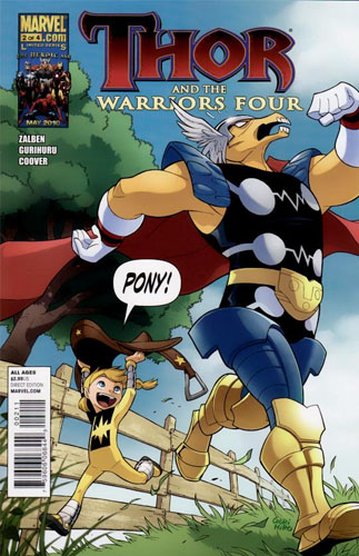 Thor And The Warriors Four # 2