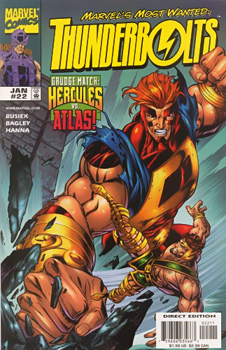 Thunderbolts vol 1 # 22