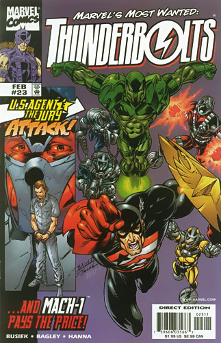 Thunderbolts vol 1 # 23