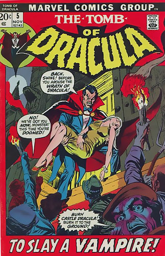 Tomb Of Dracula # 5