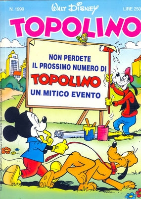 Topolino (libretto) # 1999