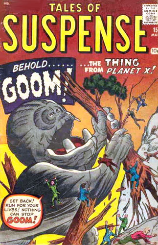 Tales Of Suspense Vol 1 # 15