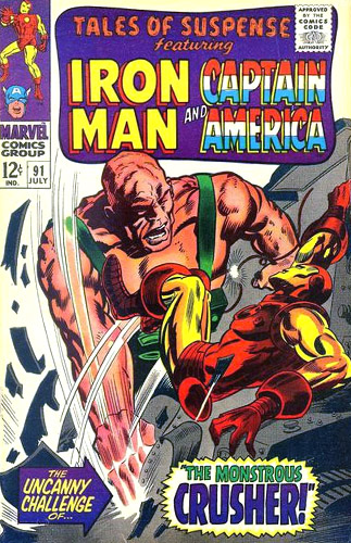 Tales Of Suspense Vol 1 # 91