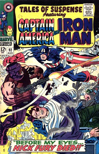 Tales Of Suspense Vol 1 # 92