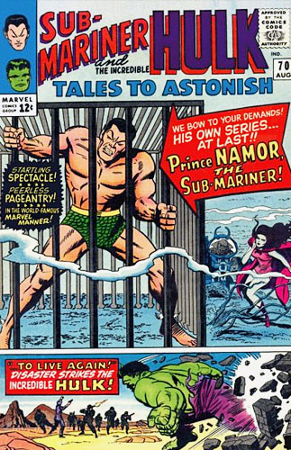 Tales To Astonish # 70