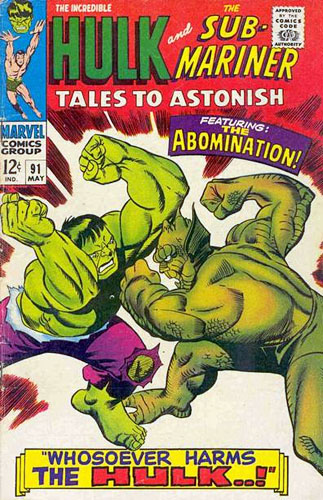 Tales To Astonish # 91