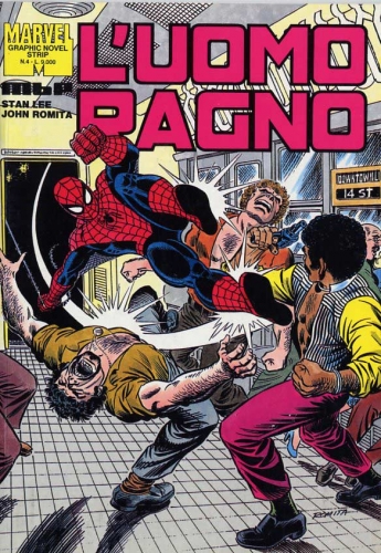 L'Uomo Ragno Marvel Graphic Novel Strip # 4
