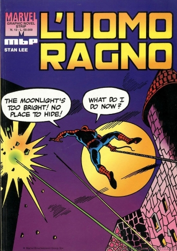 L'Uomo Ragno Marvel Graphic Novel Strip # 12