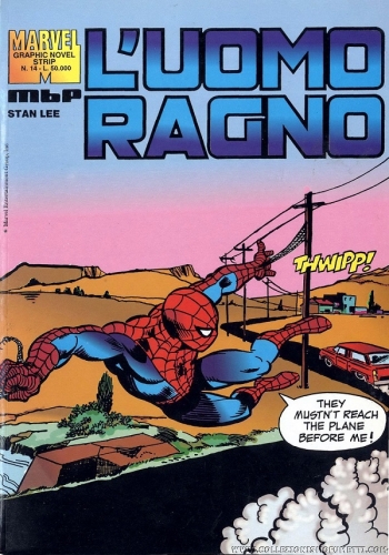 L'Uomo Ragno Marvel Graphic Novel Strip # 14