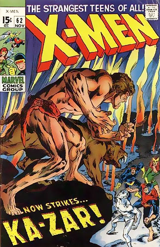 Uncanny X-Men vol 1 # 62