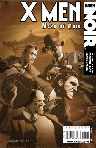 X-Men Noir: Mark Of Cain # 1