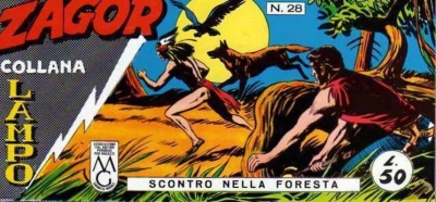 Zagor Collana Lampo - Serie I # 28