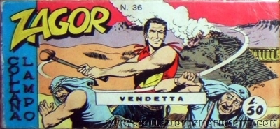 Zagor Collana Lampo - Serie III # 36