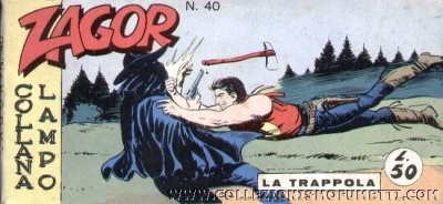 Zagor Collana Lampo - Serie III # 40