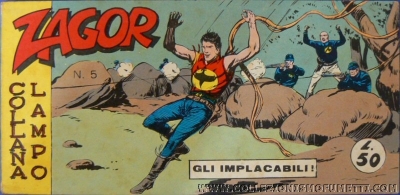 Zagor Collana Lampo - Serie IV # 5