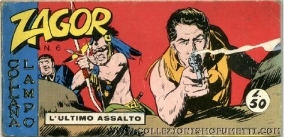 Zagor Collana Lampo - Serie IV # 6