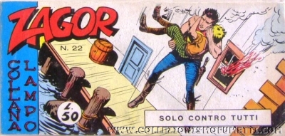 Zagor Collana Lampo - Serie IV # 22
