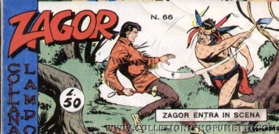 Zagor Collana Lampo - Serie IV # 66