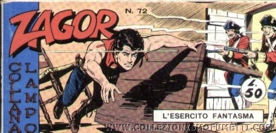 Zagor Collana Lampo - Serie IV # 72