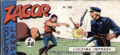 Zagor Collana Lampo - Serie IV # 88