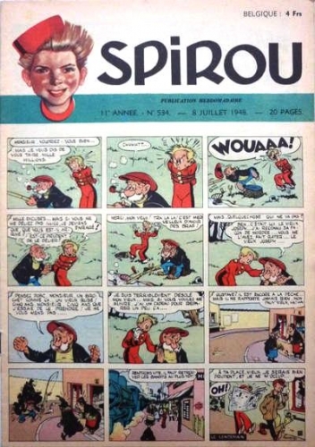 Le Journal de Spirou # 534
