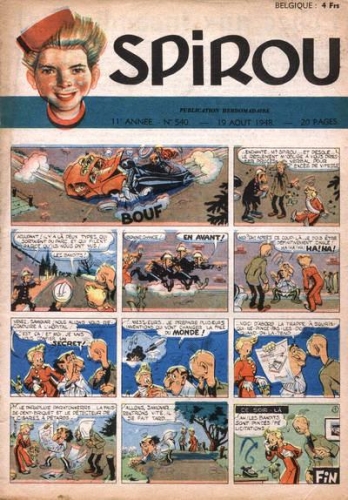 Le Journal de Spirou # 540