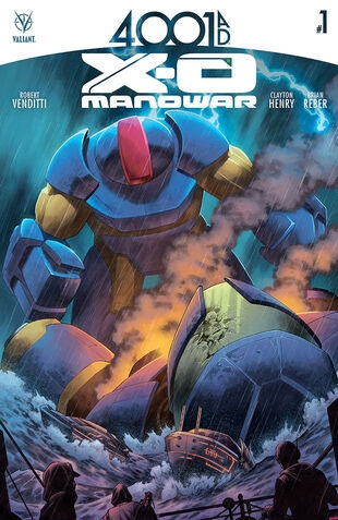 4001 A.D. X-O Manowar Vol 1 # 1