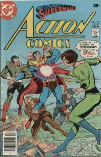 Action Comics Vol 1 # 473