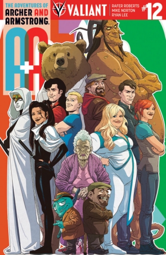 A+A: The Adventures of Archer & Armstrong # 12
