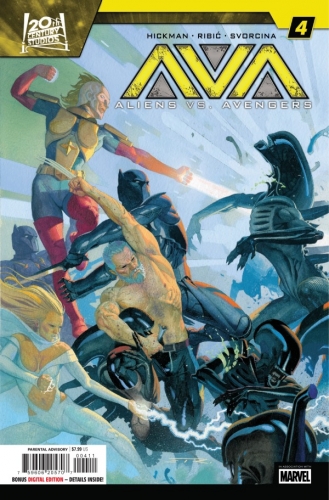 Aliens vs. Avengers # 4