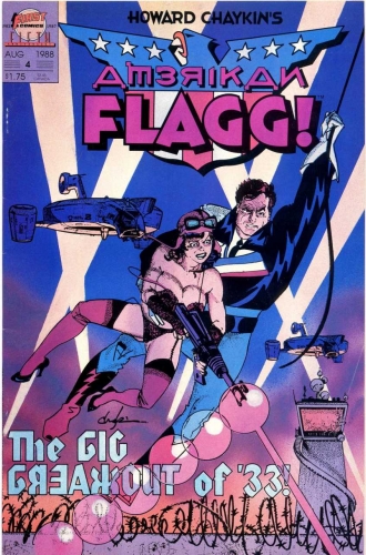 Howard Chaykin's American Flagg # 4