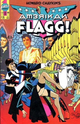 Howard Chaykin's American Flagg # 10